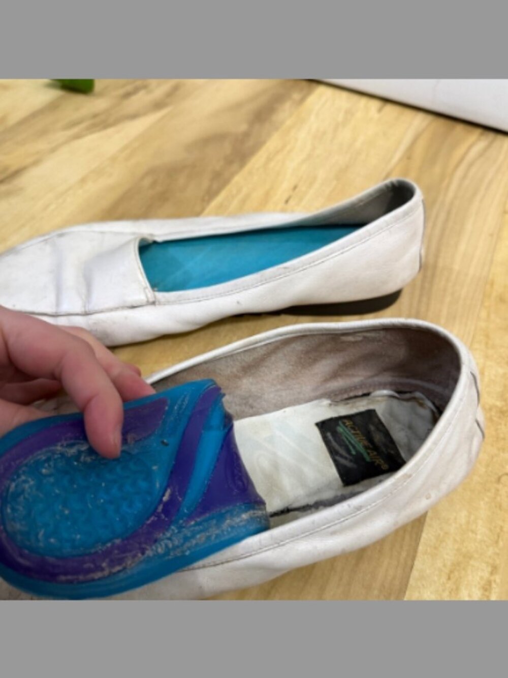 Active Air White Women's Loafers size 9 - Picture 8 of 10